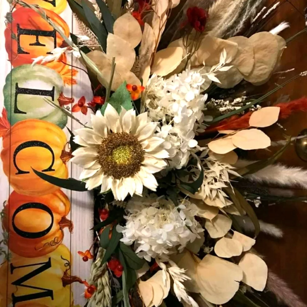 Hand Crafted holiday welcome